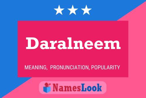 Daralneem Naam Poster