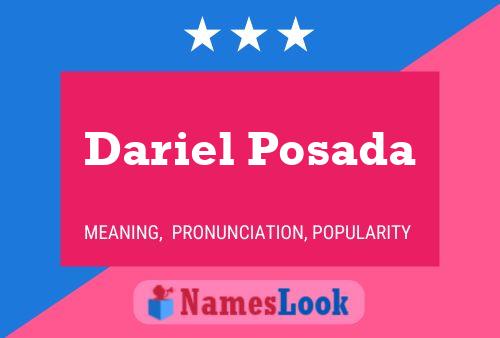 Dariel Posada Naam Poster