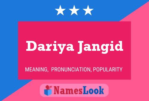 Dariya Jangid Naam Poster