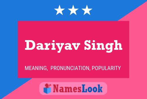 Dariyav Singh Naam Poster