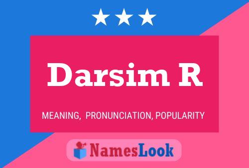 Darsim R Naam Poster