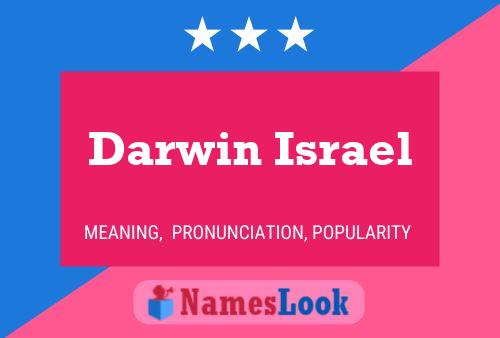 Darwin Israel Naam Poster