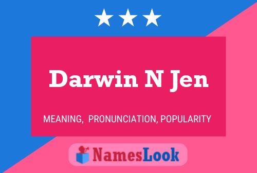 Darwin N Jen Naam Poster