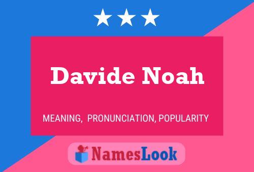 Davide Noah Naam Poster