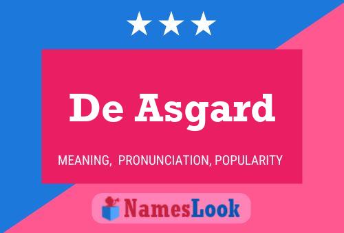 De Asgard Naam Poster