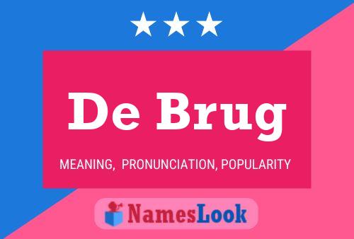 De Brug Naam Poster