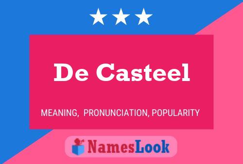 De Casteel Naam Poster