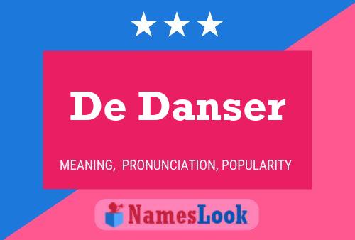 De Danser Naam Poster