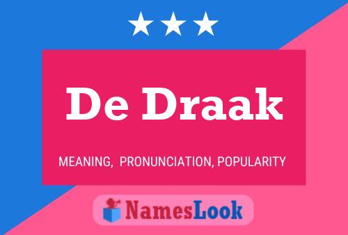 De Draak Naam Poster