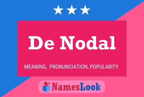 De Nodal Naam Poster