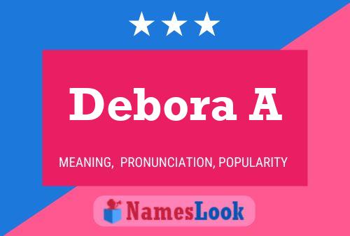 Debora A Naam Poster