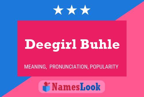 Deegirl Buhle Naam Poster