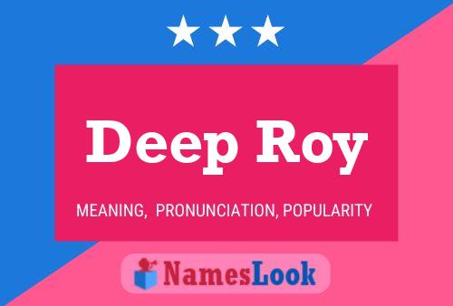 Deep Roy Naam Poster