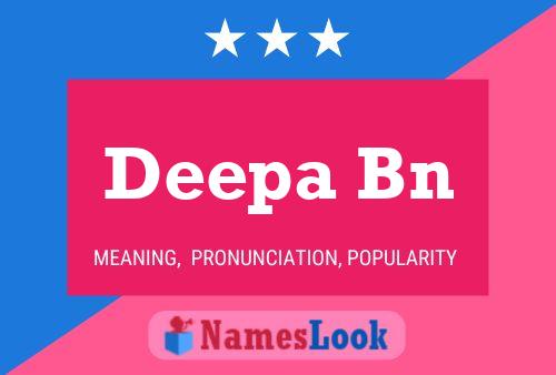 Deepa Bn Naam Poster