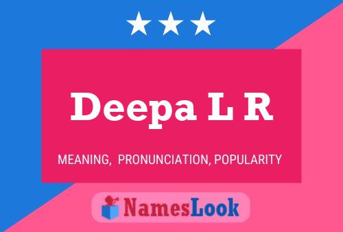 Deepa L R Naam Poster