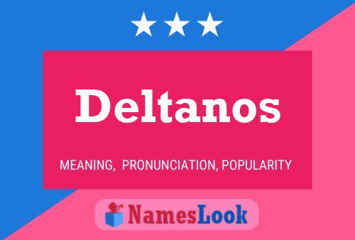 Deltanos Naam Poster