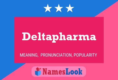 Deltapharma Naam Poster