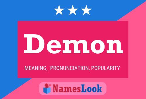 Demon Naam Poster