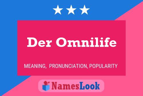 Der Omnilife Naam Poster