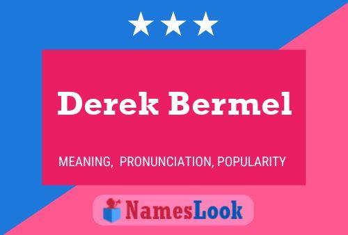 Derek Bermel Naam Poster