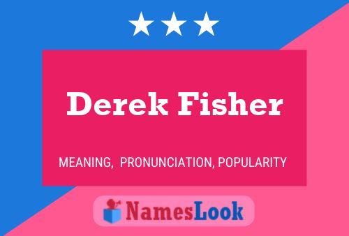 Derek Fisher Naam Poster