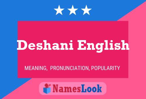 Deshani English Naam Poster