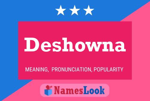 Deshowna Naam Poster