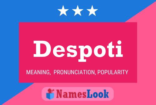 Despoti Naam Poster