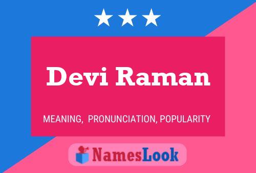 Devi Raman Naam Poster