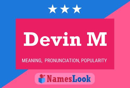 Devin M Naam Poster