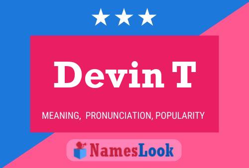 Devin T Naam Poster