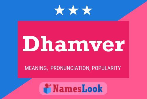 Dhamver Naam Poster