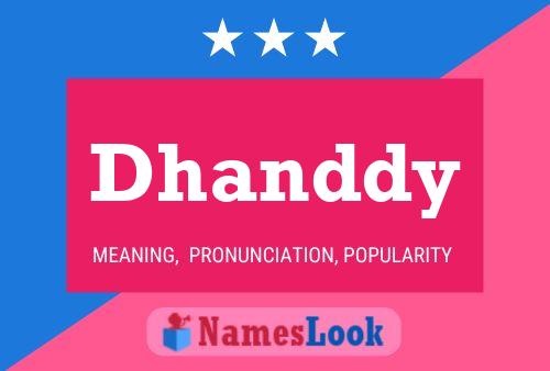 Dhanddy Naam Poster