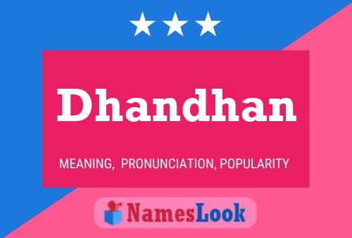 Dhandhan Naam Poster