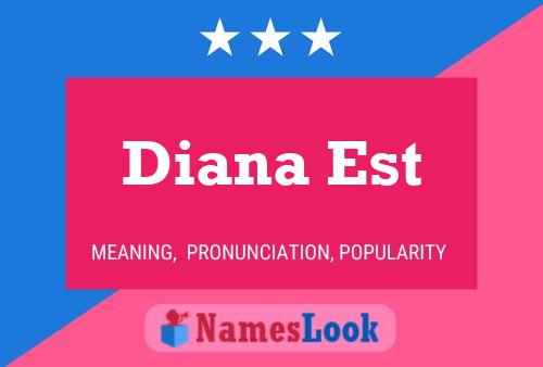 Diana Est Naam Poster