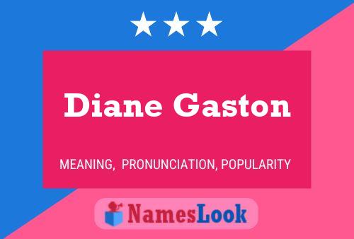 Diane Gaston Naam Poster