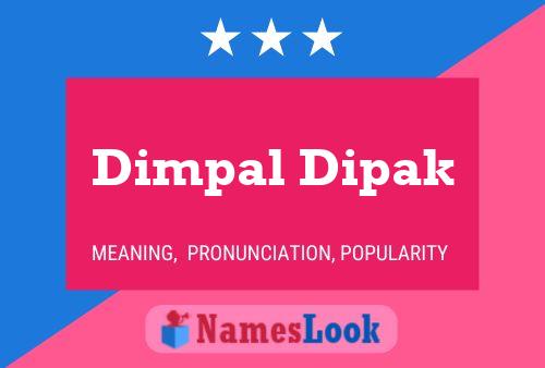 Dimpal Dipak Naam Poster