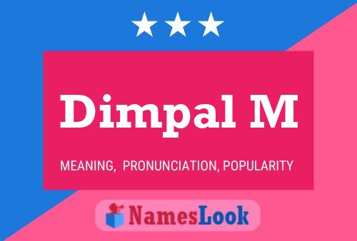 Dimpal M Naam Poster