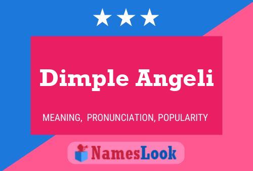 Dimple Angeli Naam Poster