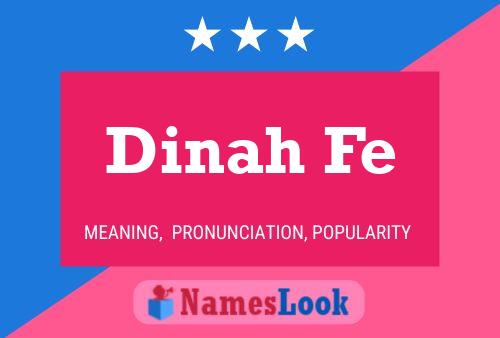 Dinah Fe Naam Poster