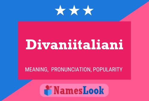 Divaniitaliani Naam Poster