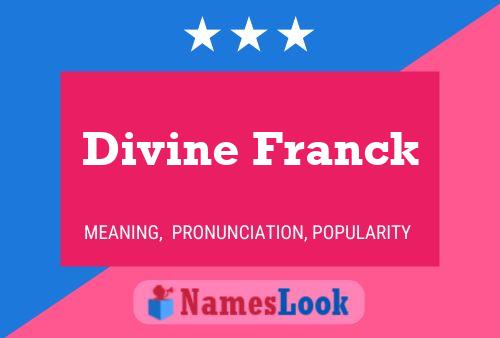 Divine Franck Naam Poster