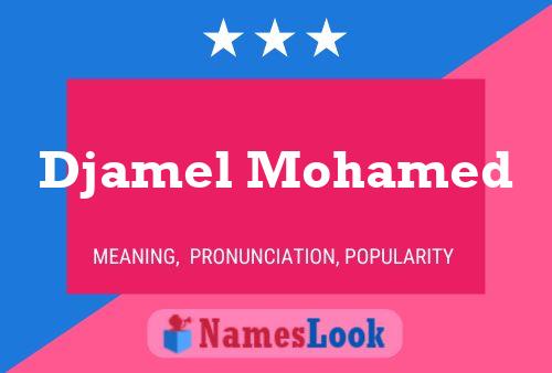 Djamel Mohamed Naam Poster