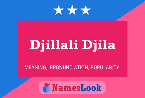 Djillali Djila Naam Poster