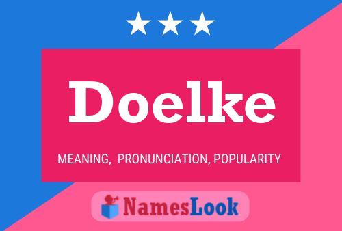 Doelke Naam Poster