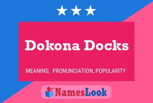 Dokona Docks Naam Poster