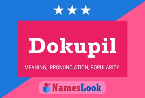 Dokupil Naam Poster