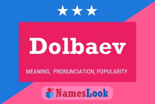 Dolbaev Naam Poster