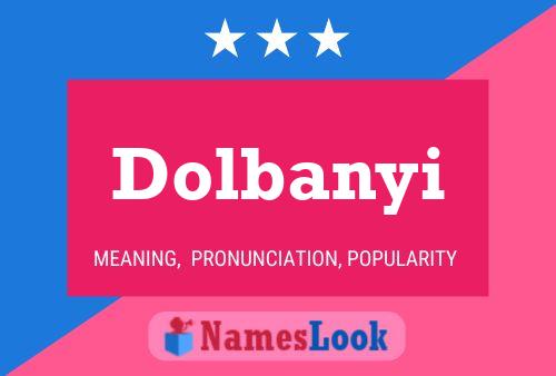 Dolbanyi Naam Poster