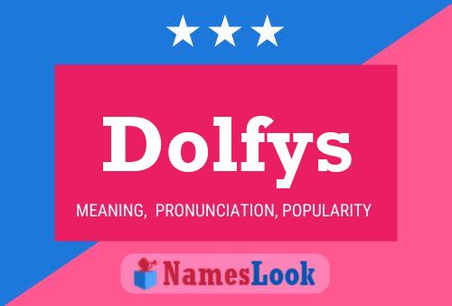 Dolfys Naam Poster